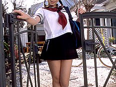 Japanese Schoolgirl Alice Ogura 小倉ありす:女子高生コスプレ幼い